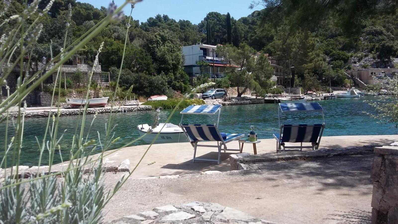 Apartment Nadine Mljet Mit Meerblick Okuklje Bagian luar foto